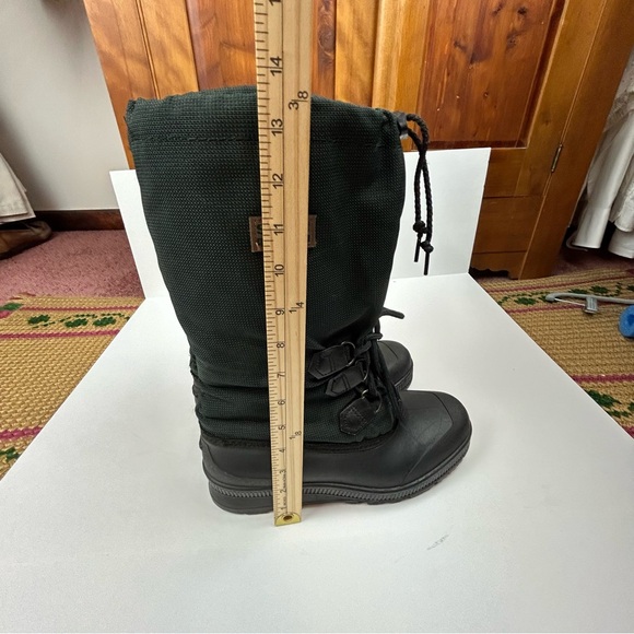 Sorel Kaufman Canada Snowcap Tall Green Waterproof Insulated Women’s SZ 10 Boots - Picture 10 of 16